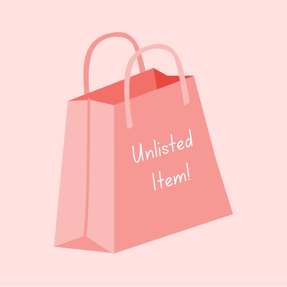 Unlisted Item Pink Shopping Bag